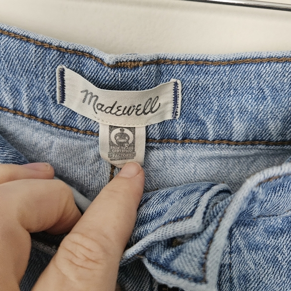 Madewell The Perfect Vintage Ankle Blue Jean Size 30 FLAW - Picture 6 of 10